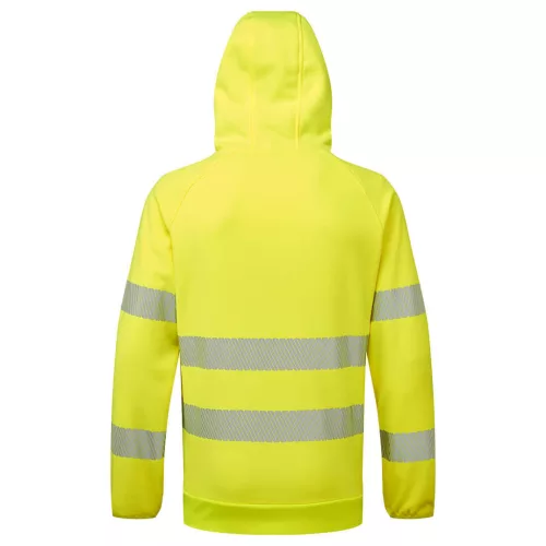 DX483YBRS Portwest DX4 Hi-Vis kapucnis pulóver