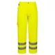 E046YERXS Portwest Hi-Vis Combat nadrág