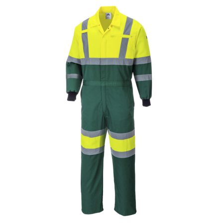 E052YGRM Portwest Tundra Hi-Vis overáll