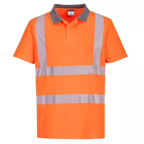 EC10ORRS Portwest Eco Hi-Vis Polo Shirt  (6 db)