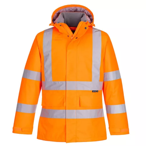 EC60ORRL Portwest Eco Hi-Vis Winter Jacket