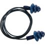 EP07BLU   Portwest TPR earplugs-Detectable