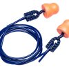 EP12ORR Portwest Easy Fit PU Ear Plugs Corded (200 pár)