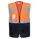 ES076ONRL Portwest ES1 Essential Hi-Vis kontraszt cipzáras vezetői mellény