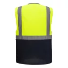 ES076YNRM Portwest ES1 Essential Hi-Vis kontraszt cipzáras vezetői mellény