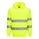 ES304YERXS Portwest ES1 Essential Hi-Vis kapucnis pulóver
