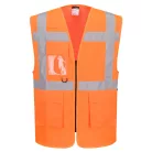 ES376ORRL Portwest ES1 Essential Hi-Vis Mesh cipzáras vezetői mellény