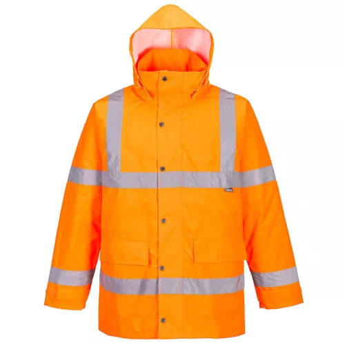 ES460ORRM Portwest Essential Hi-Vis téli traffic dzseki