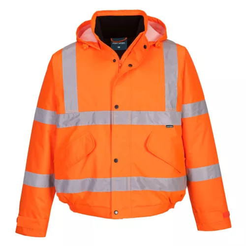 ES463ORR6XL Portwest ES1 Essential Hi-Vis téli bomber dzseki