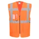 ES476ORRXXL Portwest ES1 Essential Hi-Vis cipzáras vezetői mellény