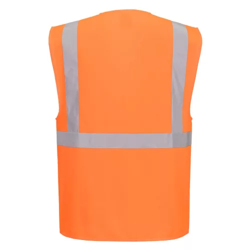 ES476ORRXXXL Portwest ES1 Essential Hi-Vis cipzáras vezetői mellény