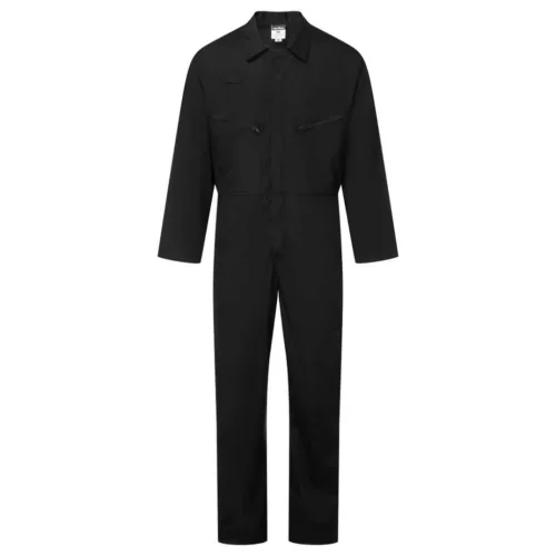 ES813BKRXS Portwest ES1 Essential Zip Boilersuit cipzáras overál