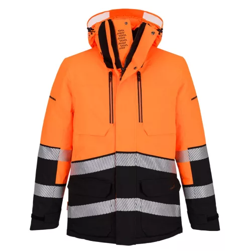 EV401OBRM Portwest EV4 Hi-Vis Expedition Parka télikabát