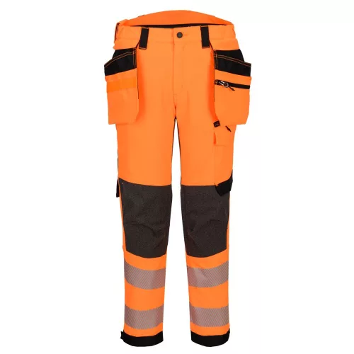 EV448OBR34 Portwest EV4 Hi-Vis Class 2 lengőzsebes nadrág