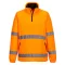 F302ORRL Portwest Hi-Vis 1/2 Zip polár