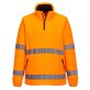 F302ORRL Hi-Vis 1/2 Zip polár