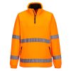 F302ORRM Hi-Vis 1/2 Zip polár