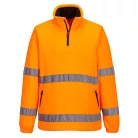 F302ORRM Portwest Hi-Vis 1/2 Zip polár