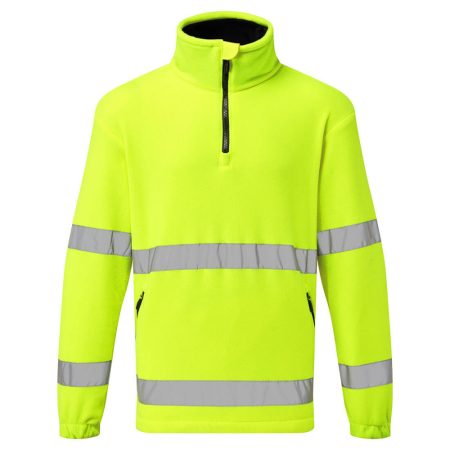 F302YERL Hi-Vis 1/2 Zip polár