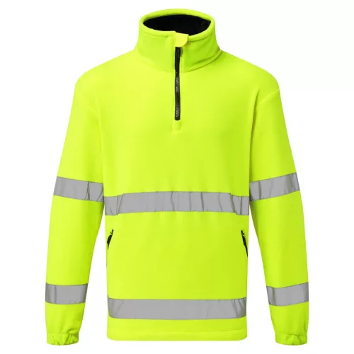 F302YERS Portwest Hi-Vis 1/2 Zip polár