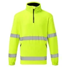 F302YERXL Portwest Hi-Vis 1/2 Zip polár