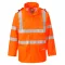 FR41ORRL Portwest Sealtex Flame Hi-Vis esőkabát