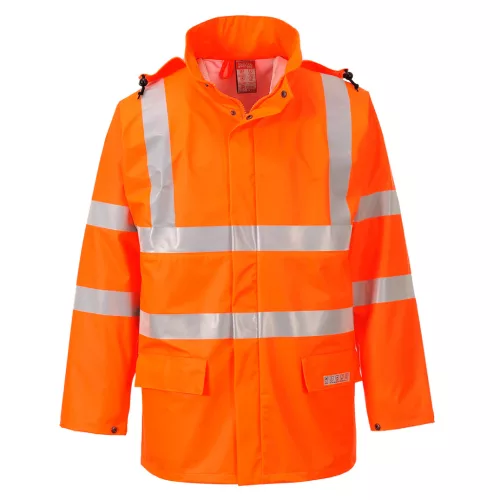 FR41ORRM Portwest Sealtex Flame Hi-Vis esőkabát