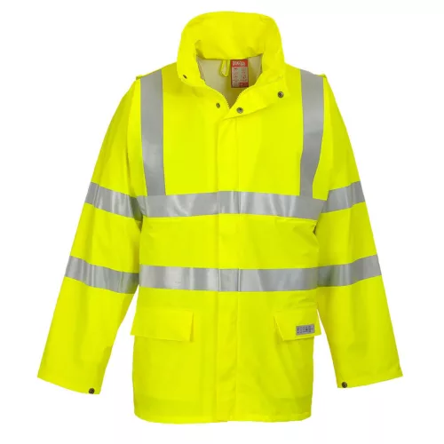 FR41YERXXXL Portwest Sealtex Flame Hi-Vis esőkabát