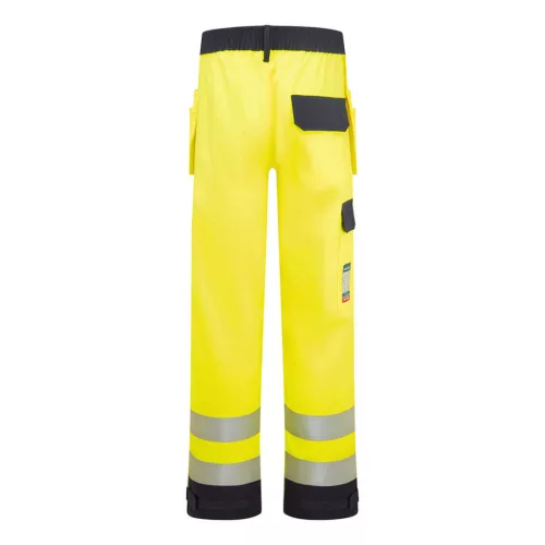 FR440YNRL Portwest Bizflame Hi-Vis kontraszt lángálló lengőzsebes nadrág
