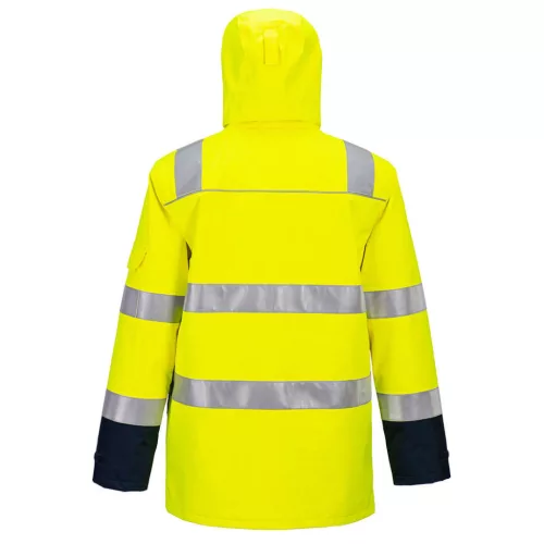 FR605YNRM Portwest Bizflame Multi Light Arc Hi-Vis Jacket