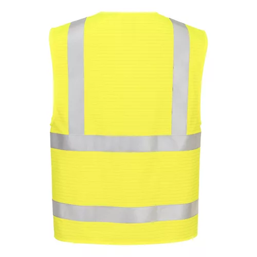 FR615YERL-XL Portwest Bizflame Hi-Vis lángálló mellény