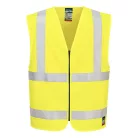 FR615YERXX-3X Portwest Bizflame Hi-Vis lángálló mellény