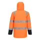 FR617ONRM Portwest Bizflame Rain+ Hi-Vis Multi-norm kontraszt lángálló télikabát