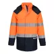 FR617ONRXL Portwest Bizflame Rain+ Hi-Vis Multi-norm kontraszt lángálló télikabát