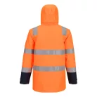 FR617ONRXL Portwest Bizflame Rain+ Hi-Vis Multi-norm kontraszt lángálló télikabát