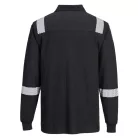 FR711BKRM Portwest WX3 Flame Resistant Long Sleeve Polo