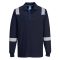 FR711NVRXS Portwest WX3 Flame Resistant Long Sleeve Polo