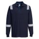 FR711NVRXS Portwest WX3 Flame Resistant Long Sleeve Polo