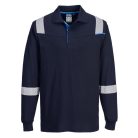 FR711NVRXXL Portwest WX3 Flame Resistant Long Sleeve Polo