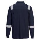 FR711NVRXXL Portwest WX3 Flame Resistant Long Sleeve Polo