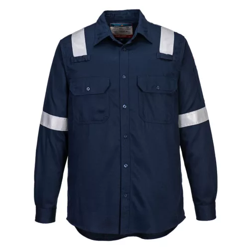 FR720NARXXL Portwest FR Lightweight Anti-static Shirt