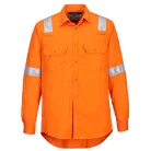 FR720ORRS Portwest FR Lightweight Anti-static Shirt