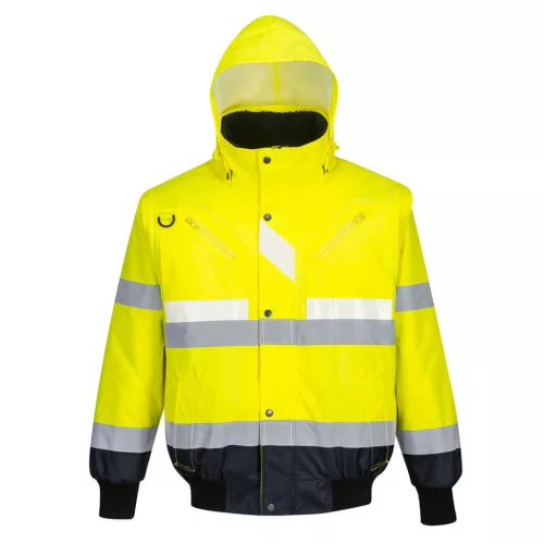 G465YNRXXL Portwest Glowtex 3 az 1-ben kabát