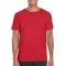   GILDAN GI6400 SOFTSTYLE® FELNŐTT PÓLÓ PIROS 153gr/m2   S-4XL