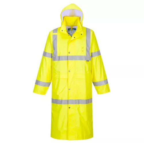 H445YERM Portwest Jól láthatósági esőköpeny 122cm
