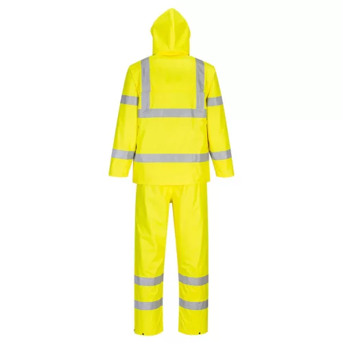 H448YERL Portwest Hi -Vis esőruha (2 részes öltöny)