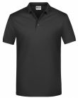 JN792-BALCK-L     Basic galléros póló színes -L