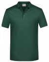 JN792-DARKGREEN-XXL     Basic galléros póló színes -XXL