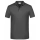 JN792-GRAPHITE-S-5XL     Basic galléros póló színes S-5XL