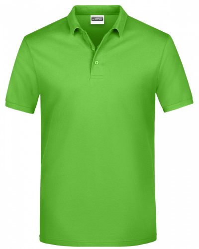 JN792-LIMEGREEN-4XL     Basic galléros póló színes -4XL